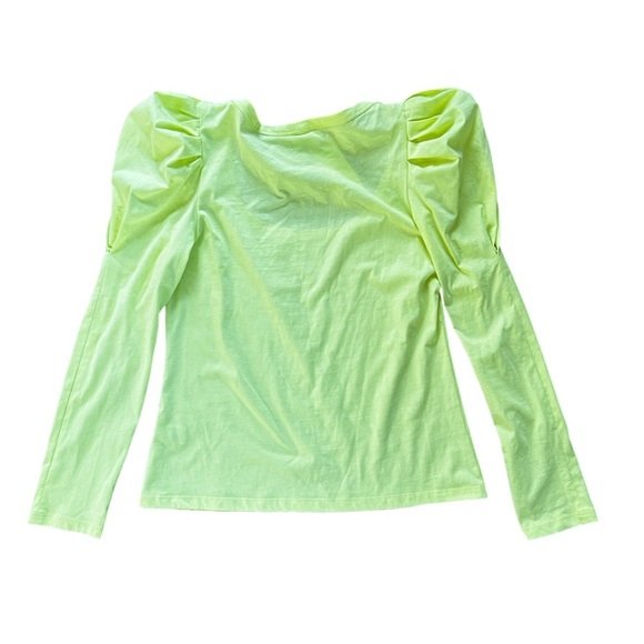 A.L.C. Yellow and Green Blouse Top - Picture 4 of 7